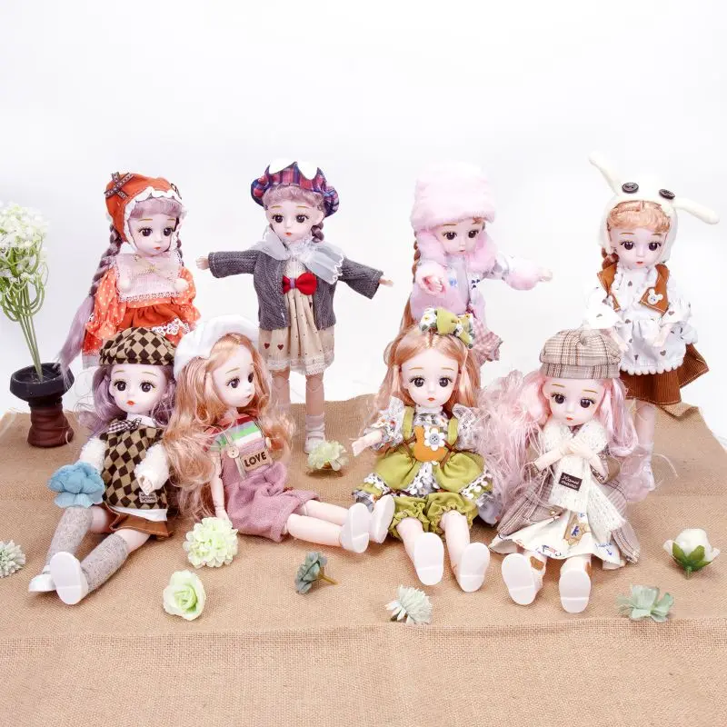 Модель шарнирной куклы 1/12 30 см милая кукла-девочка съемное снаряжение 21 шарнир 3D