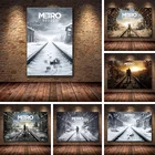 Metro Exodus игровой постер Картина на холсте настенное искусство картины украшение для дома современный постер для гостиной печатные картины
