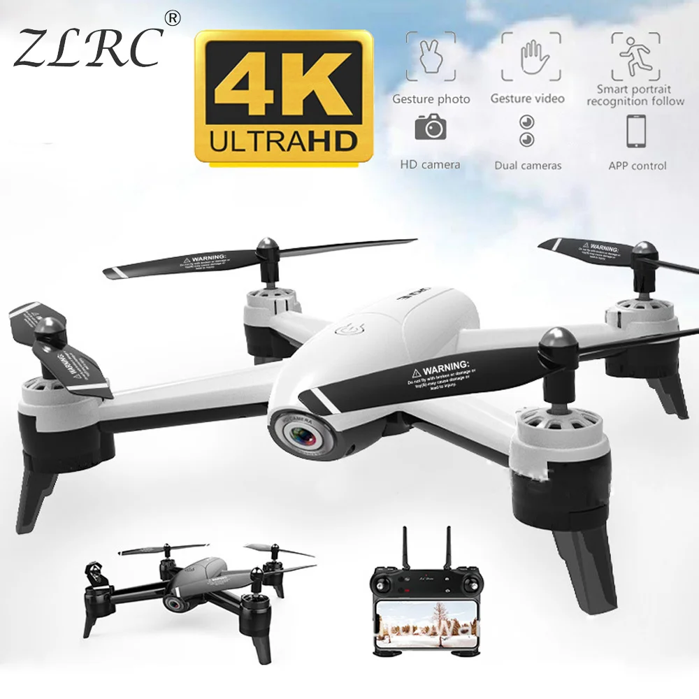 

Дрон Радиоуправляемый SG106 с Wi-Fi и двойной камерой 4K 1080P 720P HD