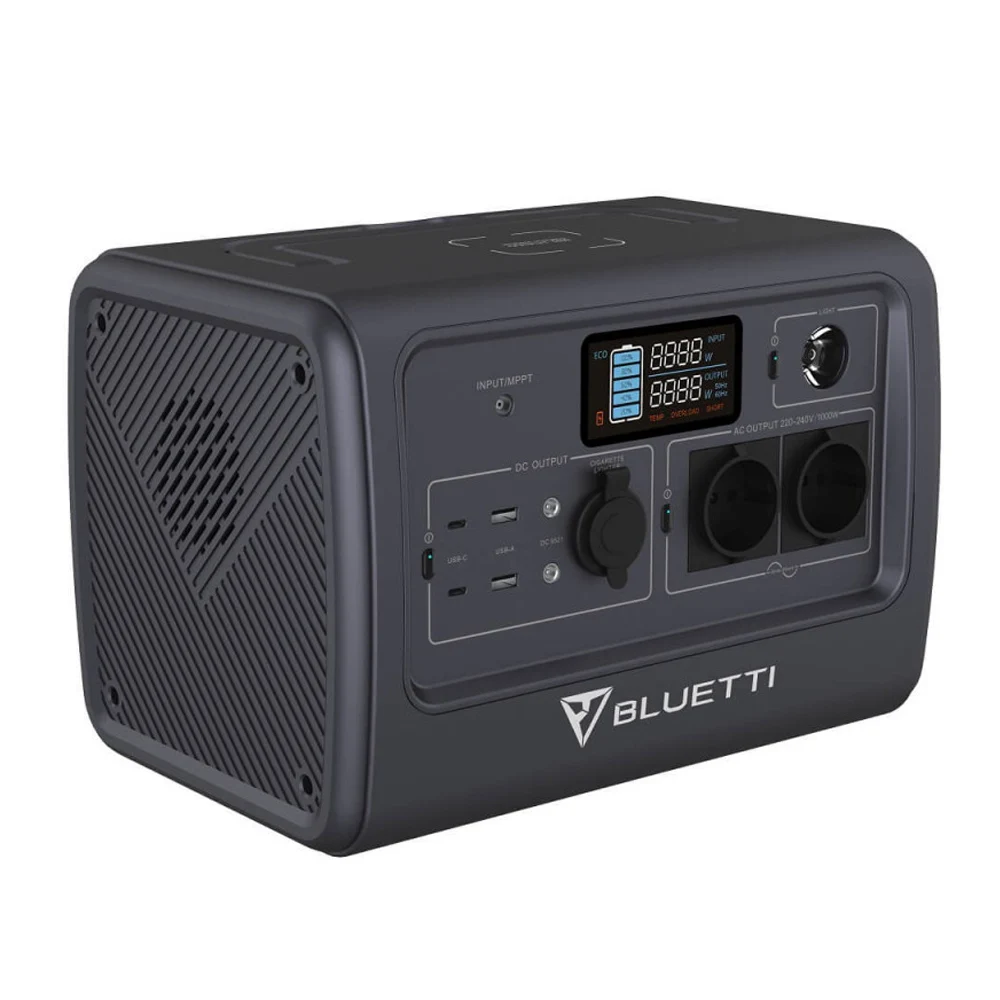 BLUETTI EB70 электростанция 716Wh 700 Вт перезаряжаемая уличная батарея для солнечного