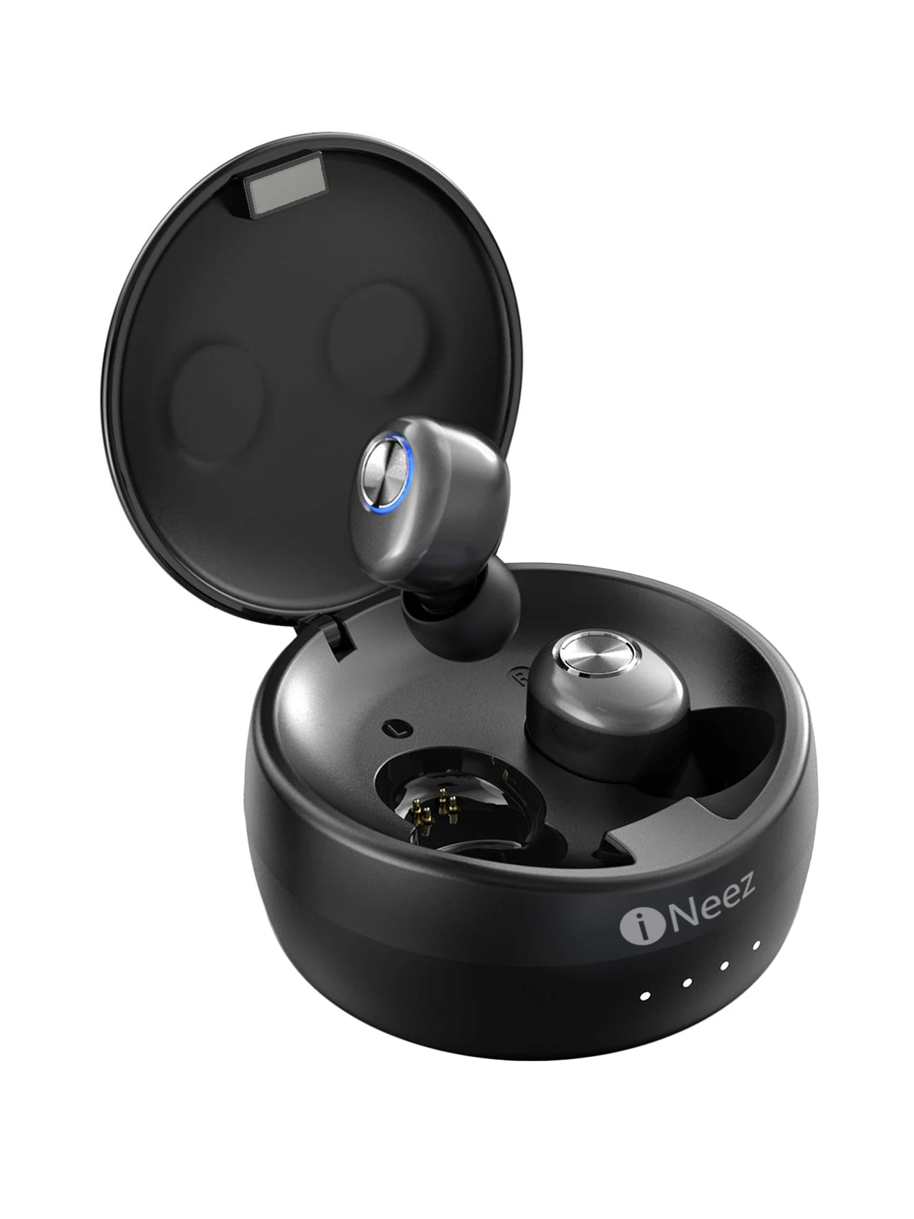 

Наушники беспроводные TWS iNeez Balfer BBH2 , BT V5.0 , черный