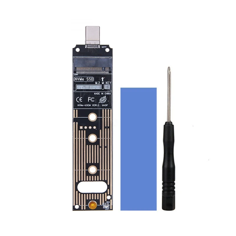 

R2LB 1Set Nvme Protocol to Usb3.1 In-line Adapter Card Type-a Expansion Card