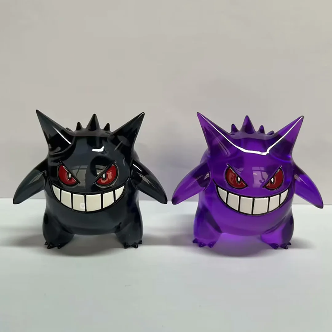 

Оригинальный прозрачный цвет Pokemon GK, призрак Gengar, ручная модель автомобиля для украшения, модная Коллекция игр, сувенир, подарки, игрушки