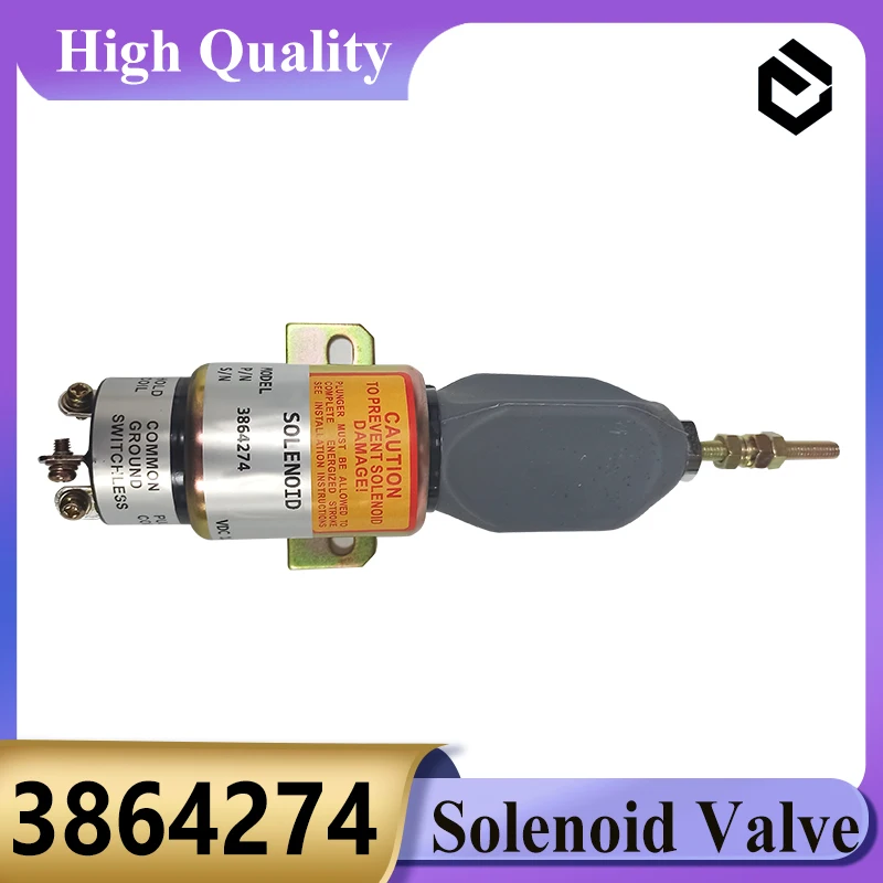 3864274 Электромагнитный запорный клапан топливного насоса 12 В Для деталей