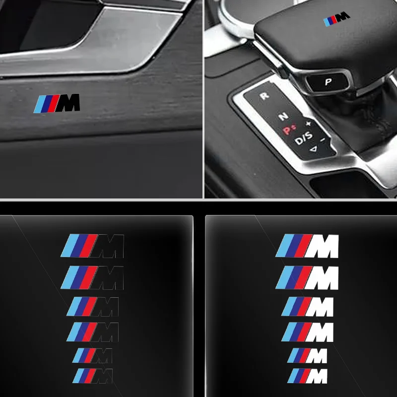 Фото Модные персонализированные наклейки для модификации тормозных суппортов BMW с эмблемой M для моделей E46, E36, E34, F10, E90, F30, E60, E30, E92, E87 №5