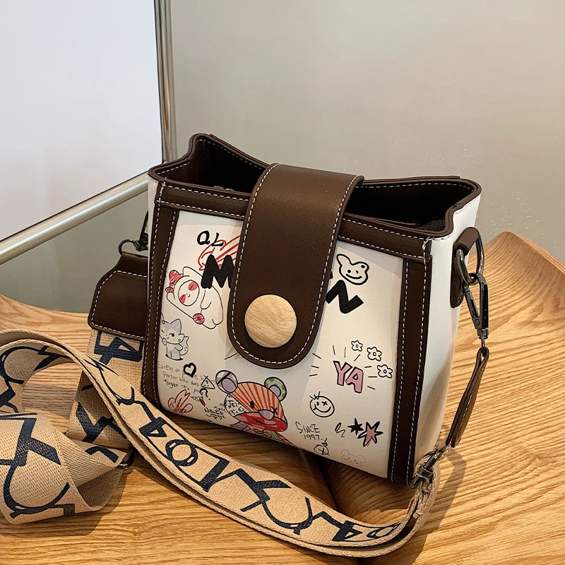 

handbag purses crossbody Messenger Bucket Bag One Shoulder Small Square Bag