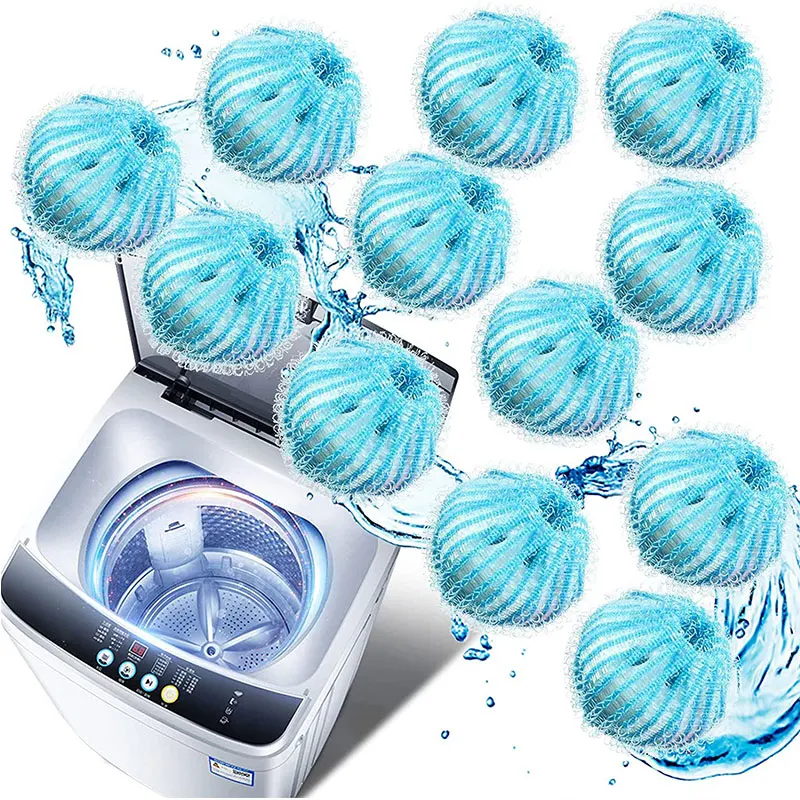 

6PCS Pet Hair Remover Washing Machine Dryer Hair Catcher Reusable Cat Dog Fur Clothing Bedding Lint Hair Remover for Laundry