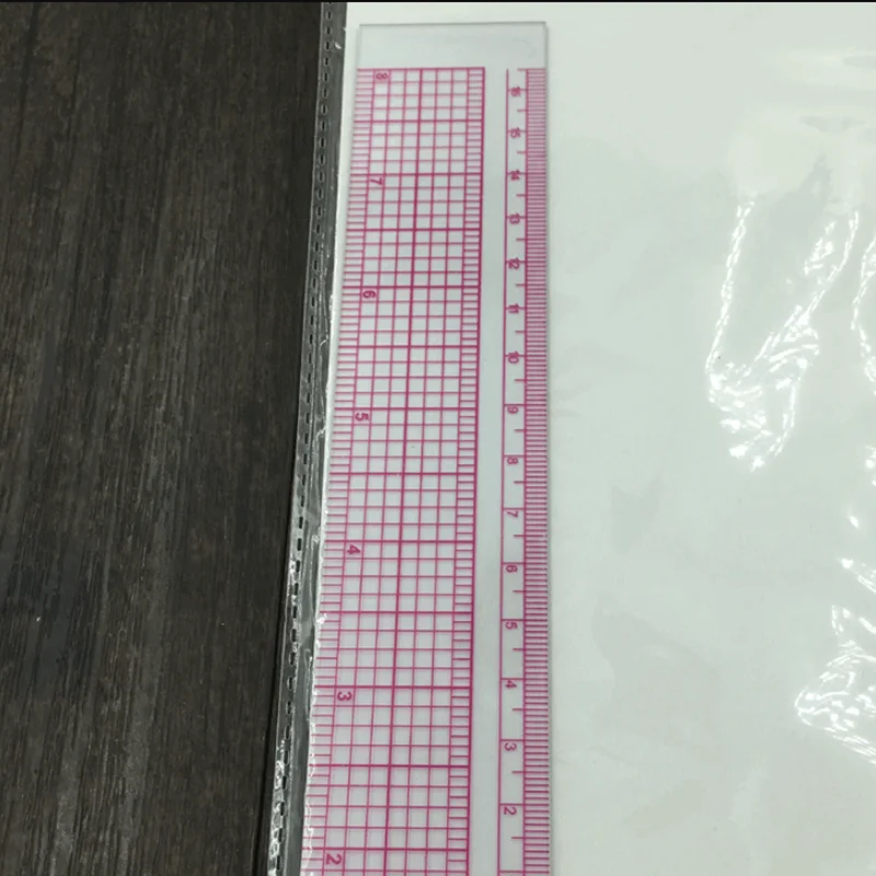Пластиковая линейка для резки одежды шитья лоскутного