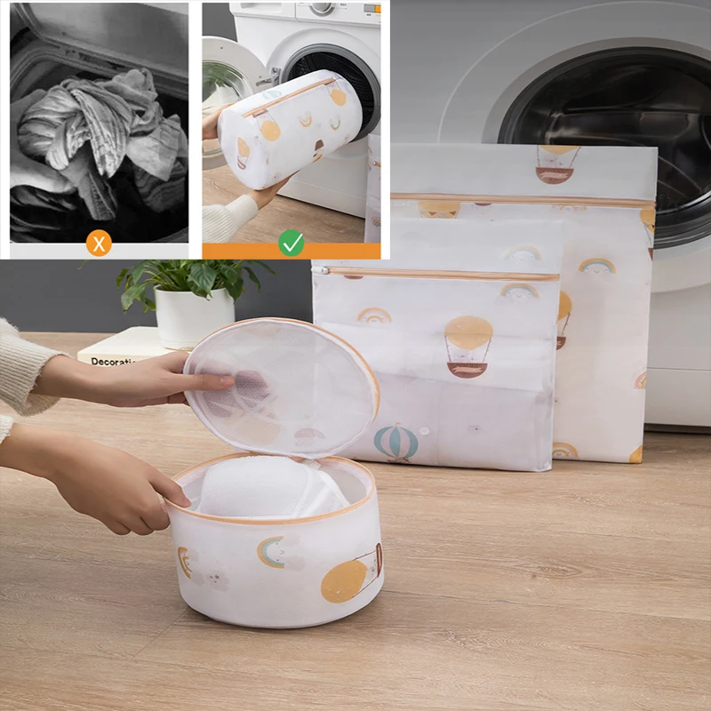 

5Pcs/set Bra Lingerie Underwear Dirty Clothes Laundry Bags Thickened Fine Mesh Laundry Washing Bag Washable Laundry Basket