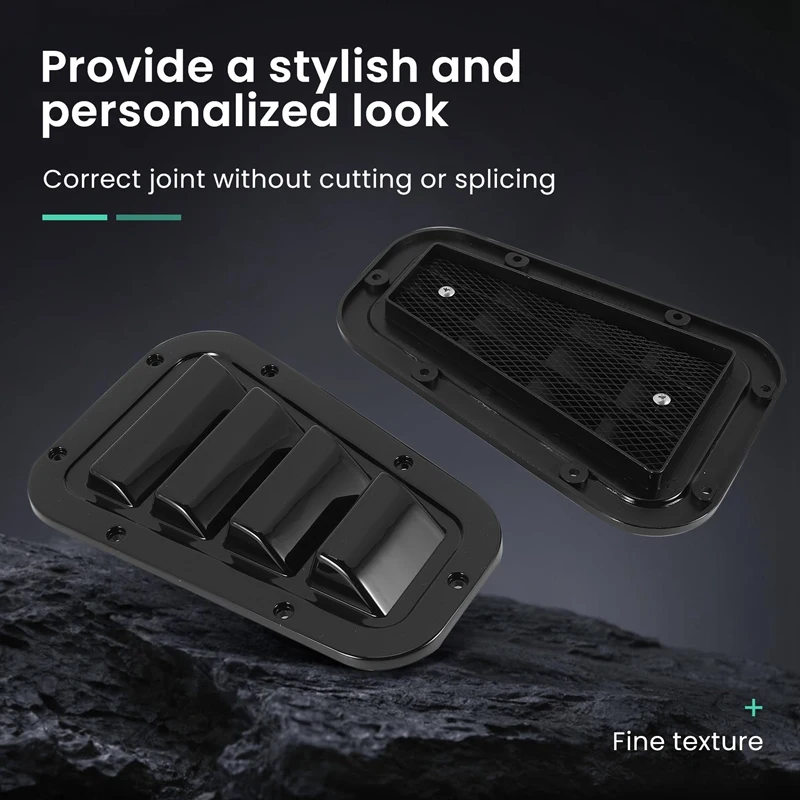 Автомобильный передний капот двигателя боковая накладка Крышка вентиляционного