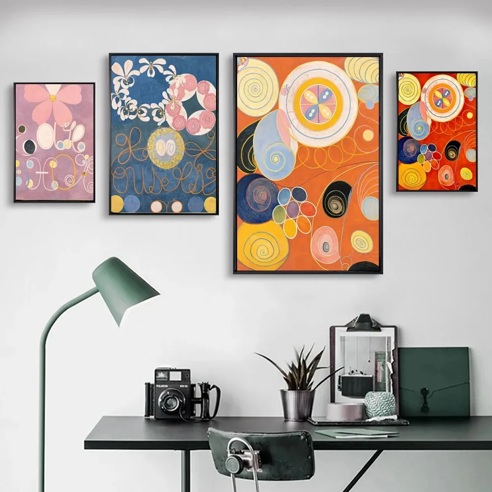 Hilma Af Klint живопись художественный постер настенное искусство домашний декор