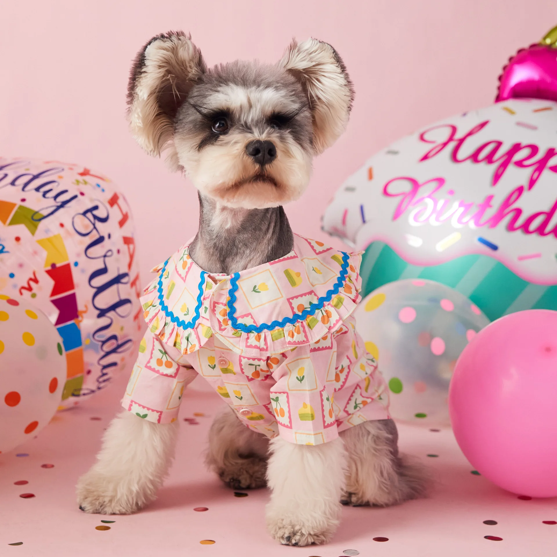 

Pet clothing warm autumn and winter hooded sweater Dog Face golden dog clothing large dog clothing