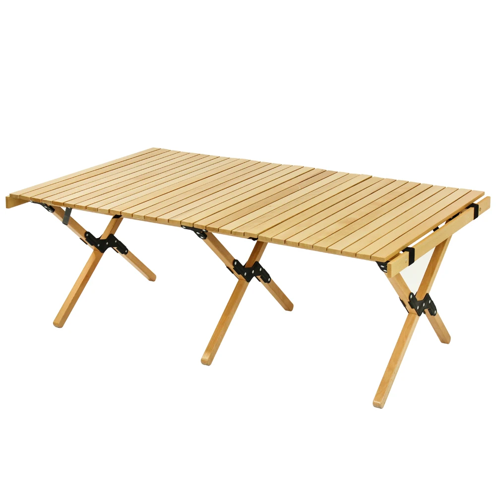

wholesale Wood Portable leisure Folding Camping outdoor Table