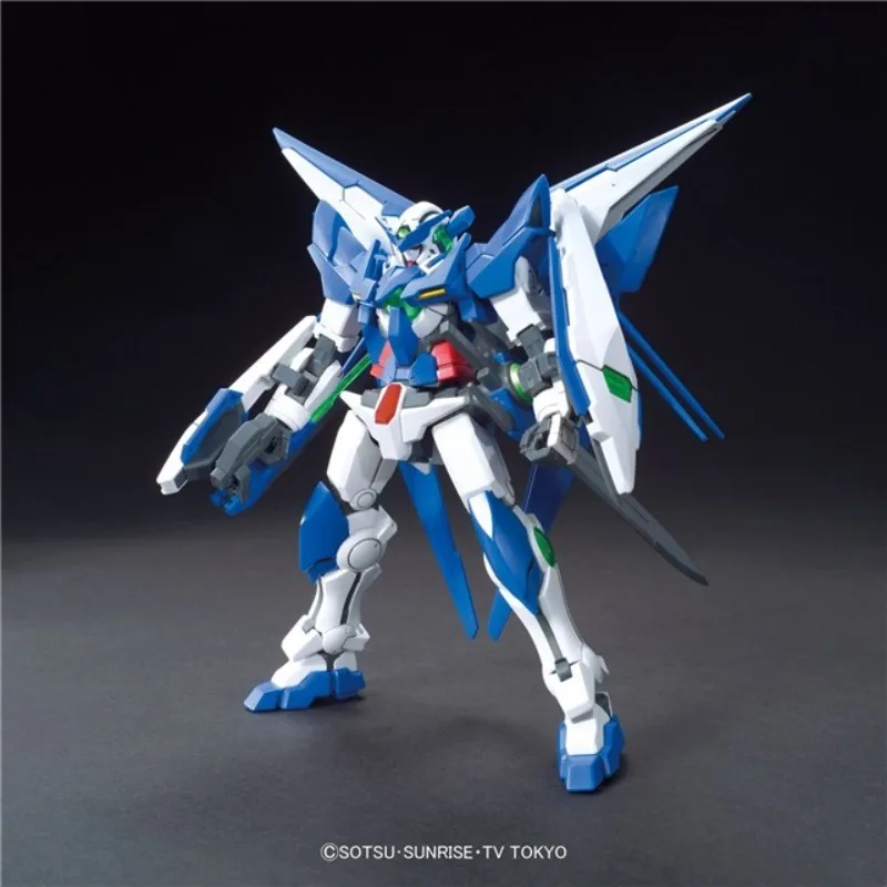 Фото Оригинальный Bandai HGBF 1/144 Amazing Exia Red Warrior Kampfer Zaku ZGok Меха-модель из аниме, набор фигурок, коллекционные игрушки, подарки. №2