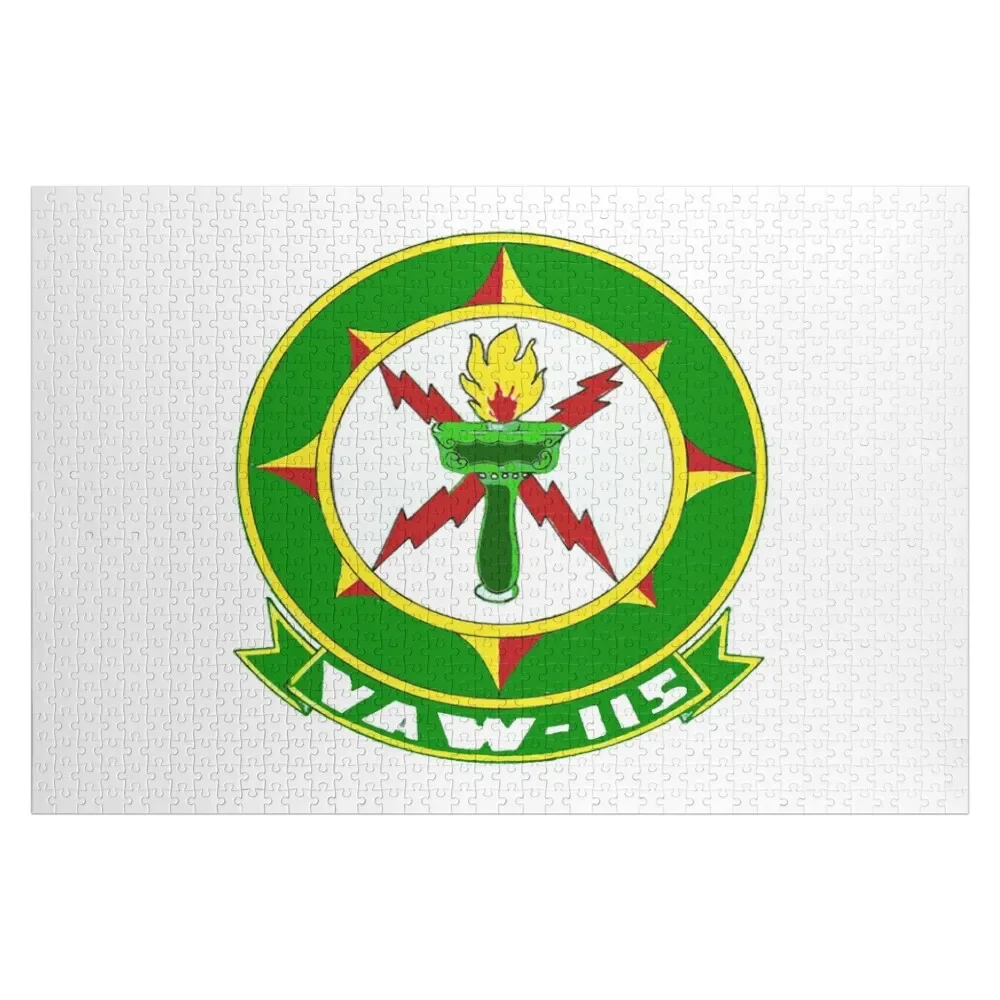 VAW-115 Liberty Bells (Sentinels) Имя головоломки Деревянная игрушка Деревянное имя на заказ Iq