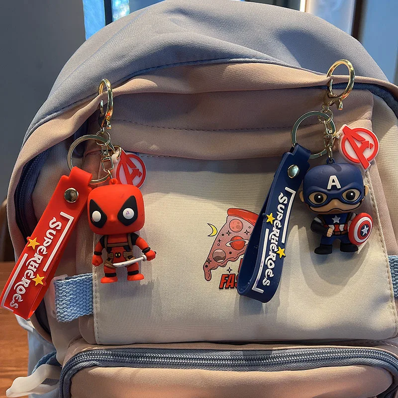 Брелок для ключей от автомобиля модный аксессуар с надписью мстители в стиле