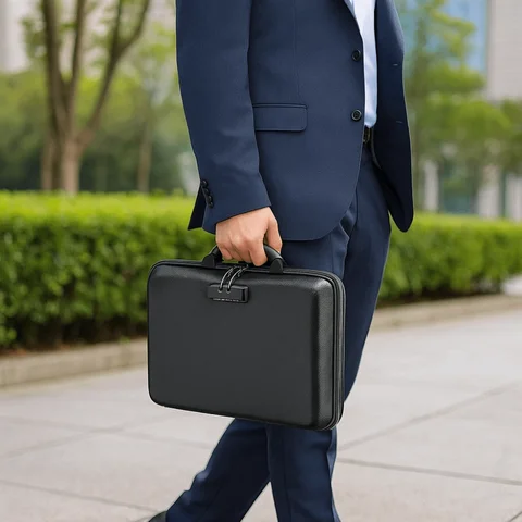 Водонепроницаемая огнестойкая папка для документов Black EVA