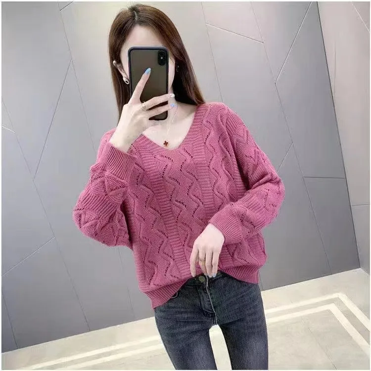 Новый кашемировый Женский пуловер с круглым вырезом дизайнерский Повседневный