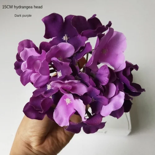 

Искусственные цветы мerylover фиолетовые гортензии и пионы из шелка