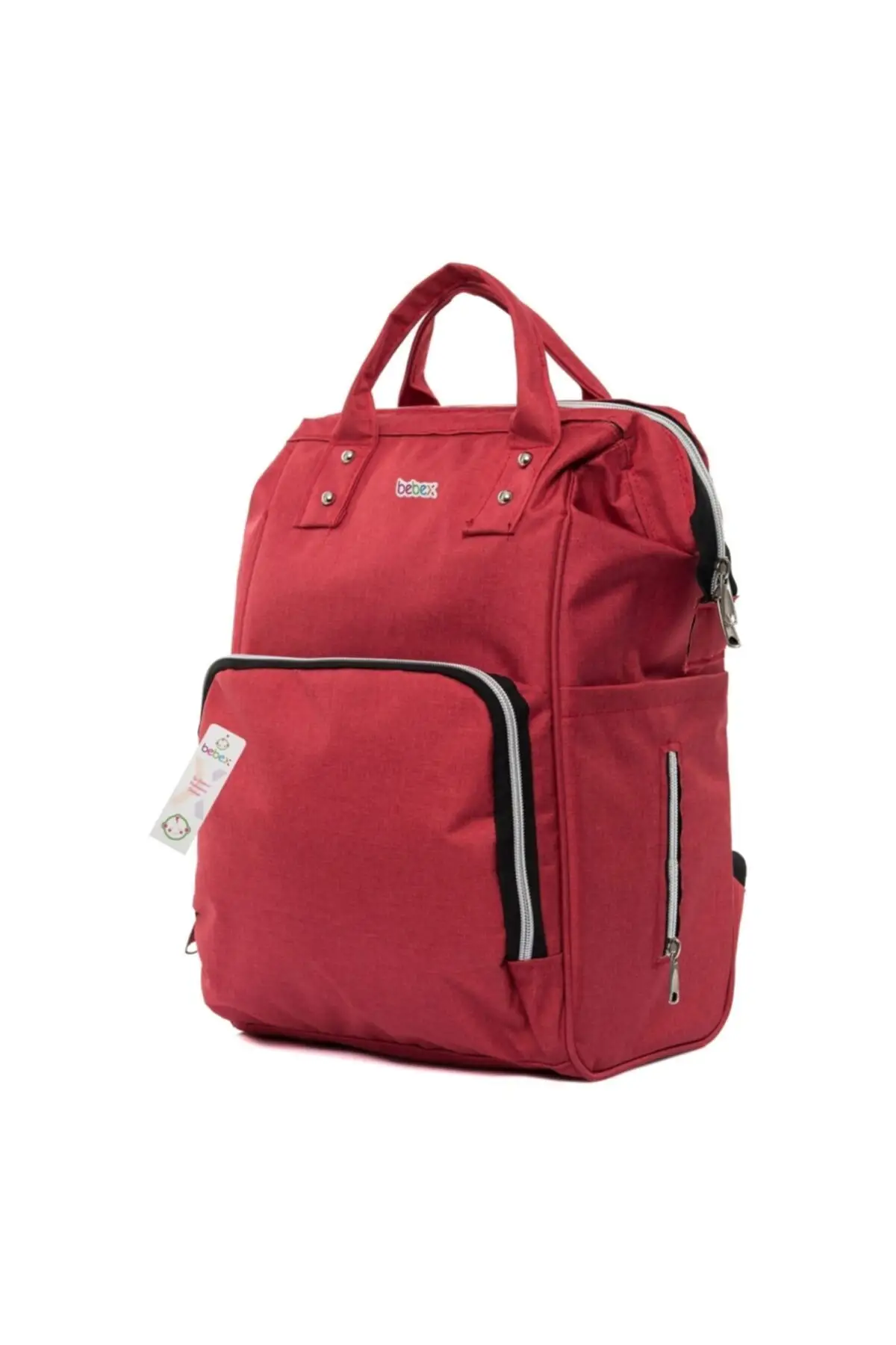 Bag-Z Organizer Mother Baby Care Backpack Scarlet Red/Red