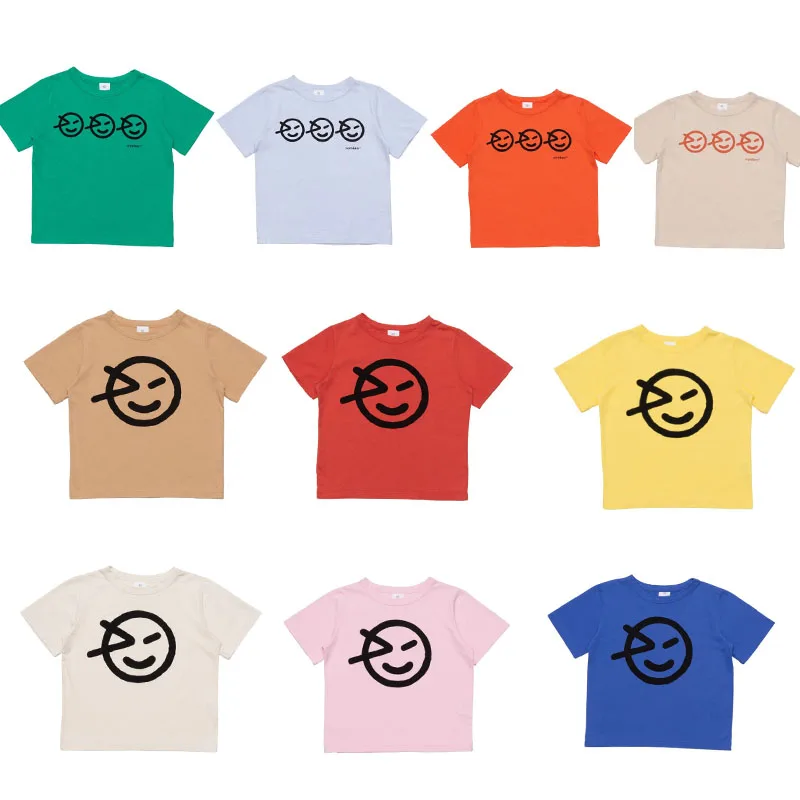 

Toddler Boy Casual T Shirt Brand Designer Clothes For Children Girls Wyn New Arrival Kid Summer Short Sleeve Tees Tops