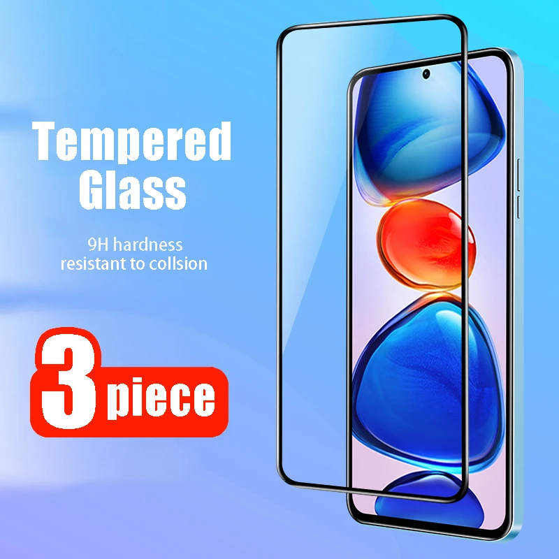 

Защитное стекло HD для Redmi 10/10A/10C/9/9A/9C/9T, пленка для Note 11, 11T Pro Max, 11S, 10, 10S, 9, 9S, 8, пленка для экрана, 3 шт.
