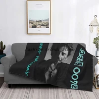 johnny hallyday plush blankets 3d printed creative throw blanket for home 150125cm quilt
