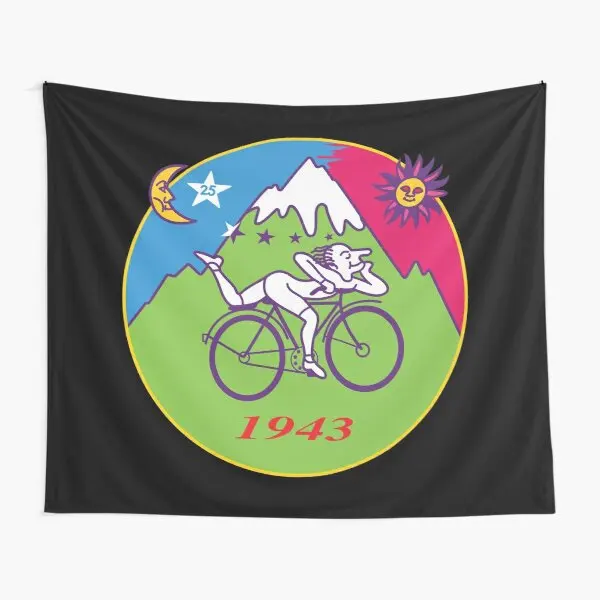 

Альберт Хофманн, велосипедный день Lsd 1943, гобелен, красивое настенное полотенце для путешествий, спальни, гостиной, покрывало, одеяло, художе...