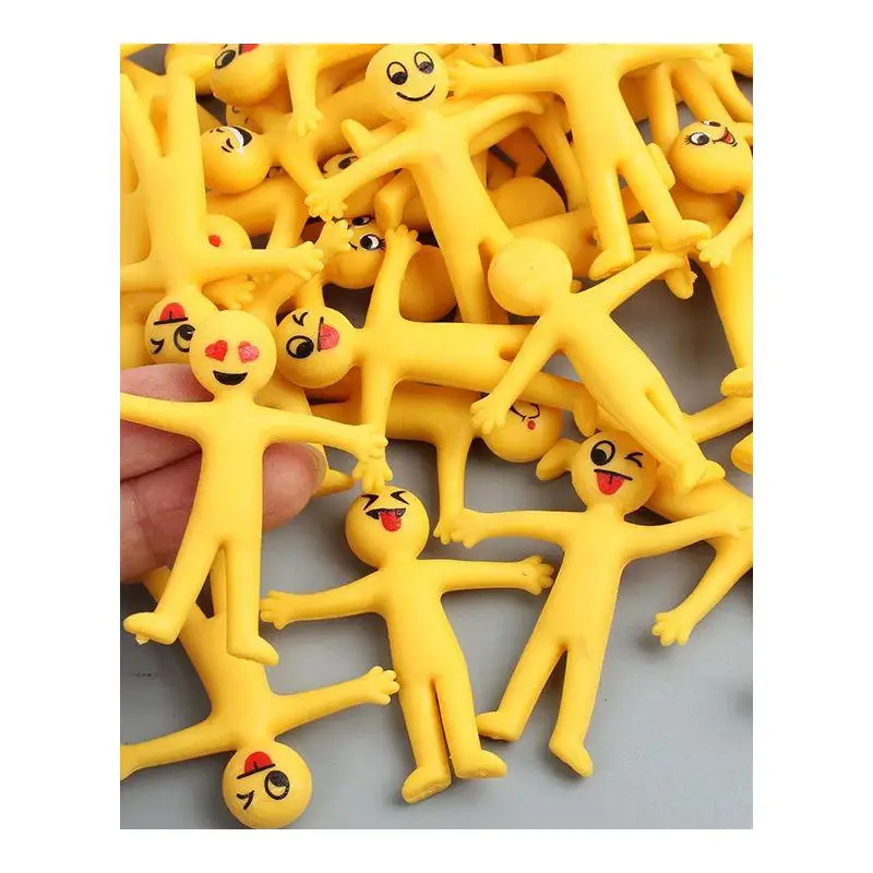 8-20 шт. забавный маленький человечек мягкие игрушки-непоседы анти-тресс для