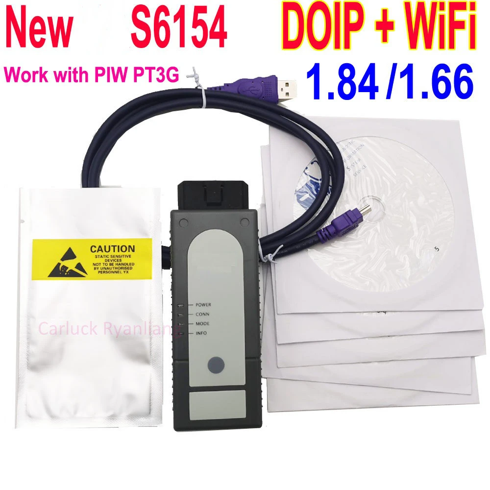 Doip V6154 5054A Full Chip WiFi OBD2 Diagnosis For Au-di For Sko-da For WIN7 WIN10 Car Diagnostic Scanner Tool Code Reader