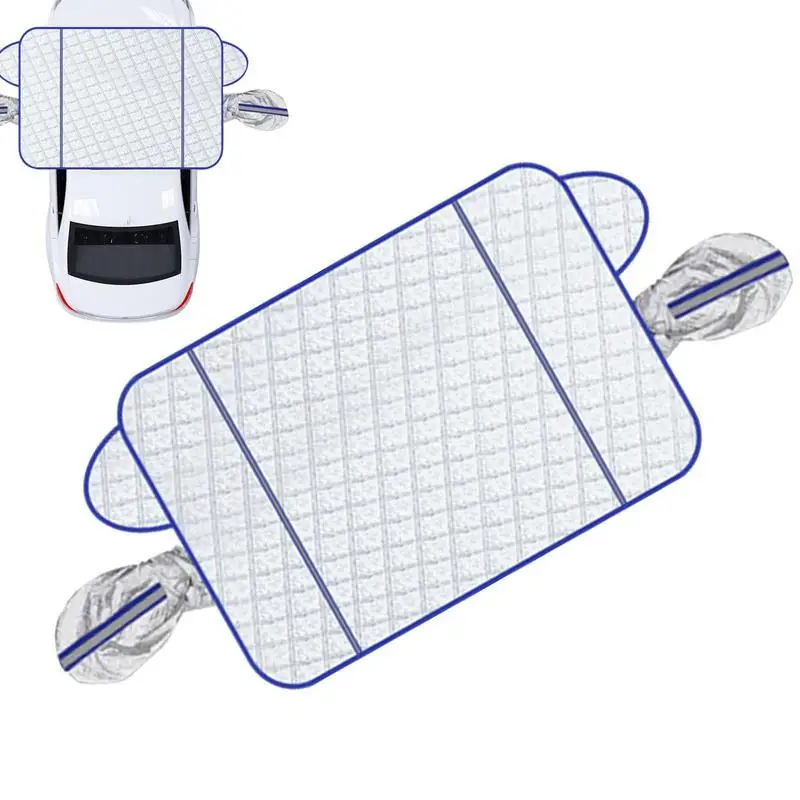 

Чехол на лобовое стекло, Магнитный чехол для снега на лобовое стекло автомобиля, съемный чехол на лобовое стекло, зимний автомобильный аксессуар, подходит для большинства автомобилей и внедорожников