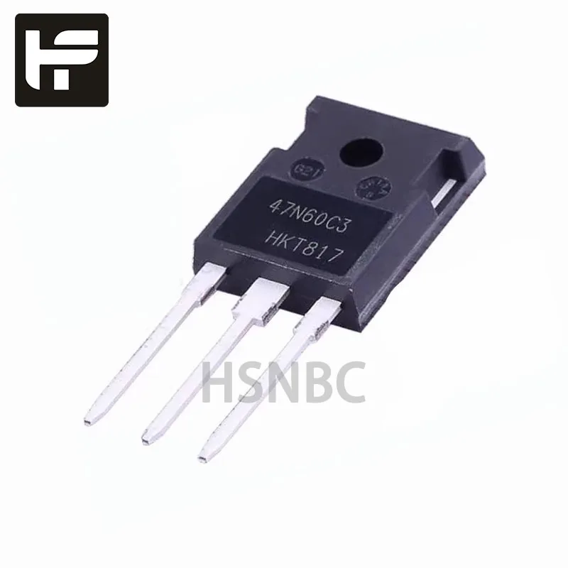 

5Pcs/Lot SPW47N60C3 47N60C3 TO-247 650V 47A MOS Field-effect Transistor 100% Brand New Original Stock