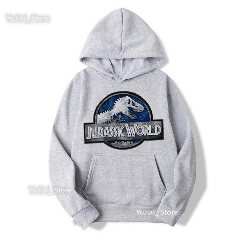 

2022 Hot Sale Jurassic Park Dinosaur Graphic Print Cap Hoodies Girls Funny Harajuku Kawaii Clothes Jurassic World Sweatshirt