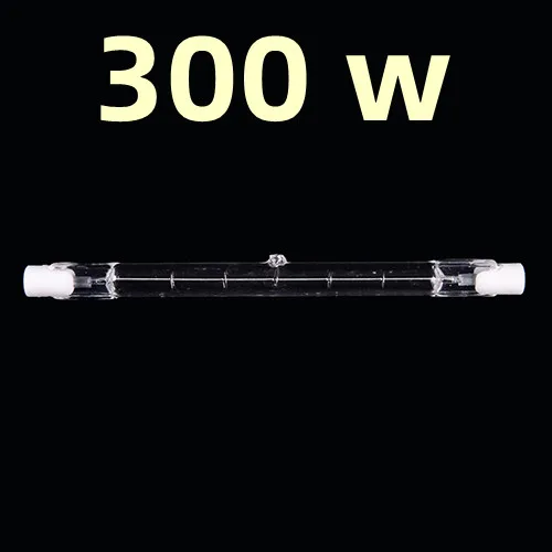 Галогеновая лампа 300 Вт 10/118 мм двухсторонняя галогенная R7s для домашнего декора