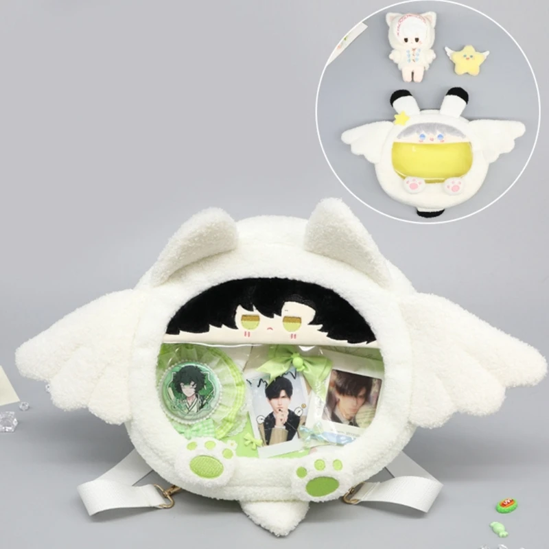 95AB рюкзаки для маленьких девочек с крыльями школьная сумка кошелек телефона