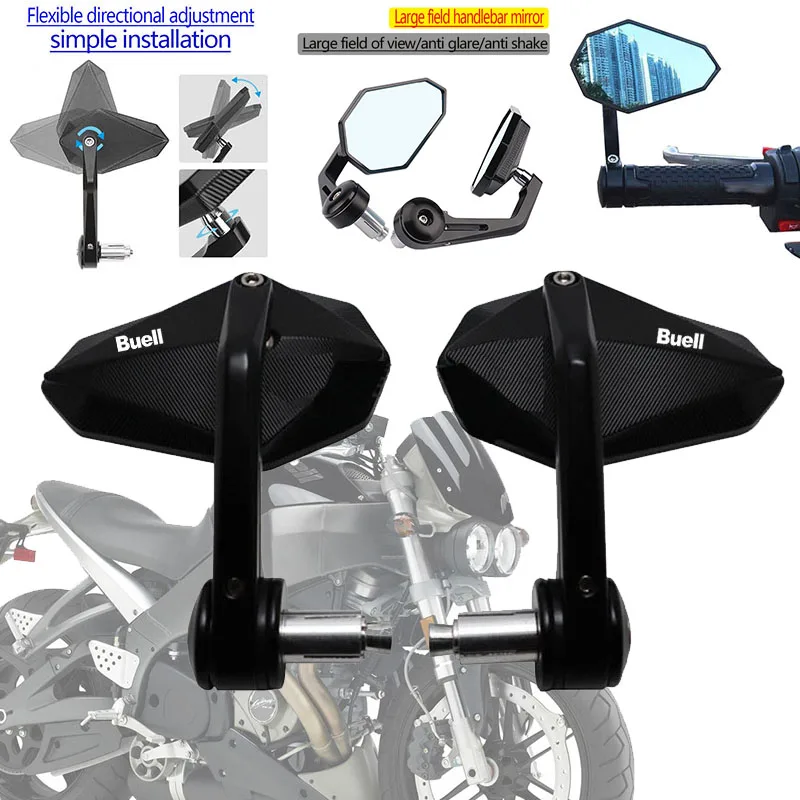 Для Buell XB12R Firebolt XB12S Lightning XB12Scg XB12SS XB12STT XB12X XR9SX мотоциклетное зеркало заднего вида с ЧПУ на руль