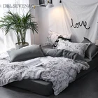 Постельное белье DBL.SEVEN  C Nordic, 3 шт., двойное постельное белье, простыня, пододеяльник для дома + наволочка, домашний текстиль