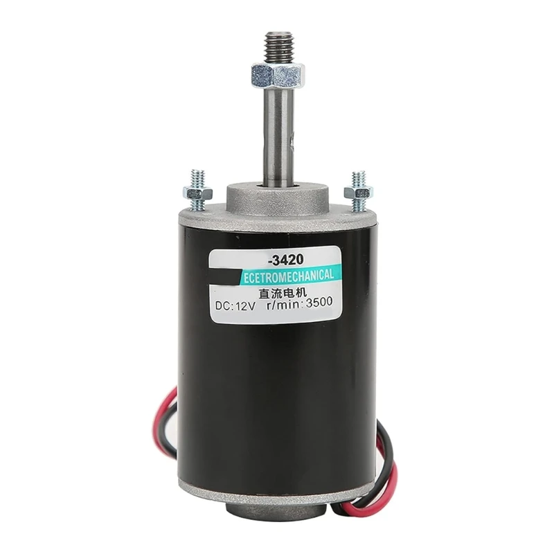

Permanent Magnet Motor 12/24VDC 30W High Speed CWCCW Reversible Electric Gear Motor Low Noise used for DIY Generators E65B