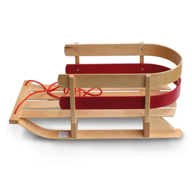 

wooden sled glissi toboggan sledging floor solo winter snow sledge wooden sled