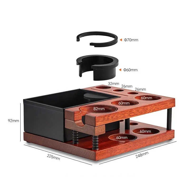 

Деревянная подставка для темперов 51-58 мм