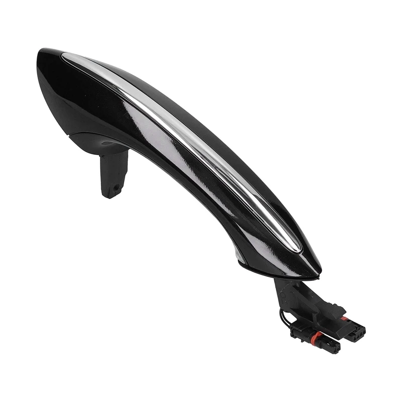 Черная внешняя ручка двери с комфортным доступом для BMW 5 7 серии F01 F02 F06 F10 520D 520I 525D