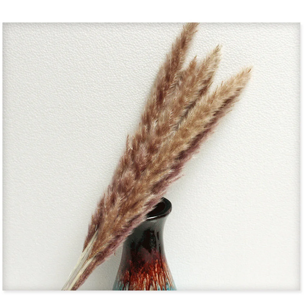 

Set Dried Flowers Household Party Phragmites 15PCS/Set Wedding Artificial Bunch Decor Decorations Dried Formal
