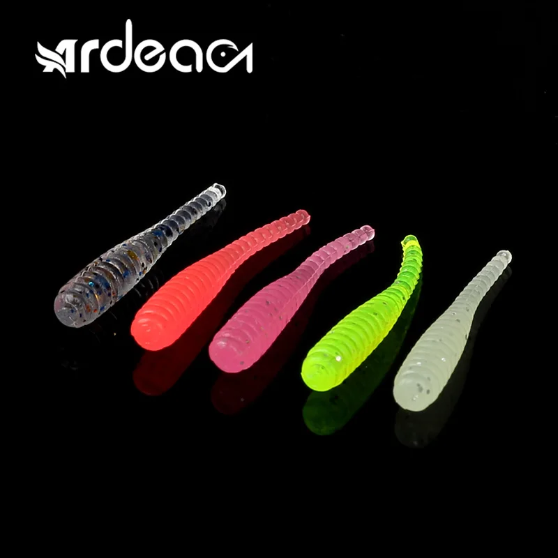 

Ardea Root Fishing Short Pintail Soft Bait 35mm60pcs/box Silicone Worm Needle Tails Fishing Lure Small Swimbait Rock-fish Tackle