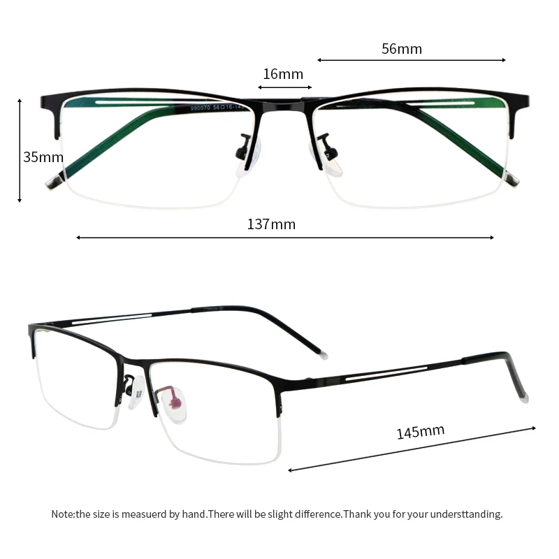 Сверхлегкие очки для чтения мужчин блокирующие синий свет модные металлические