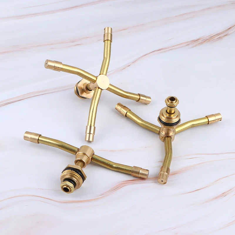 Автоматический вращающийся разбрызгиватель для сада 1 шт. 2/3/4 дюйма