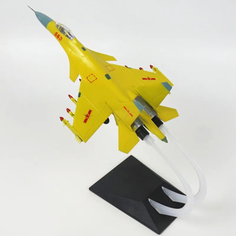 

1:72 32cm ABS Static Simulation Fighter Aircraft model Air China J-15 Fighter Airlines Assembled airplane model Plane Assembly