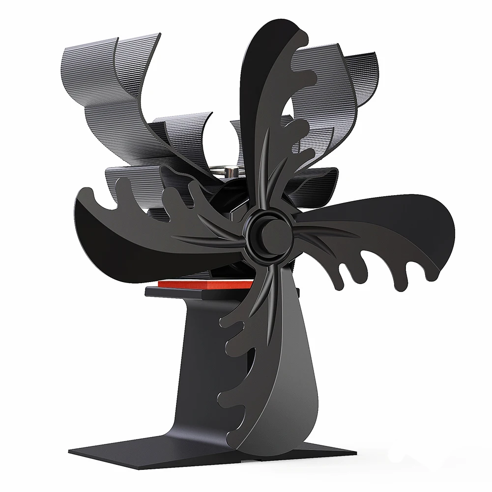 

Efficiently distribute heat with Wood Burning Fireplace Fan suitable for most fireplaces no electricity required