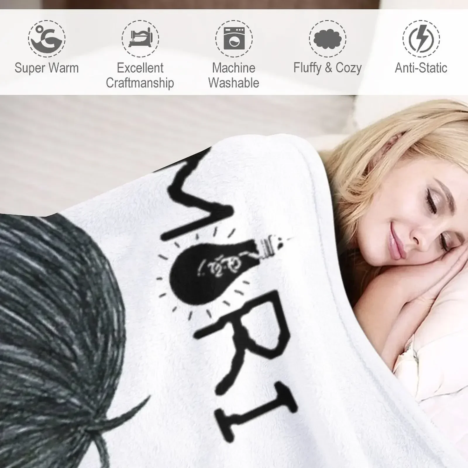 Одеяло omori merch Мягкие одеяла и пледы Одеяла