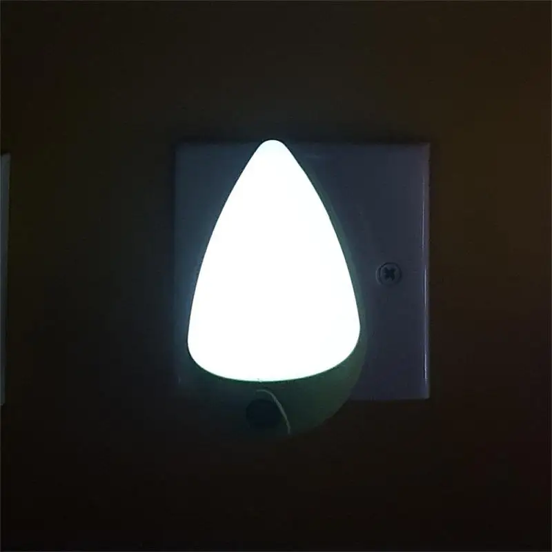 

Пластиковая лампа для спальни, энергосберегающая, с вращением на 90 градусов, автоматическая подсветка, умный мини-датчик, декоративное освещение, 1 Вт, европейская вилка