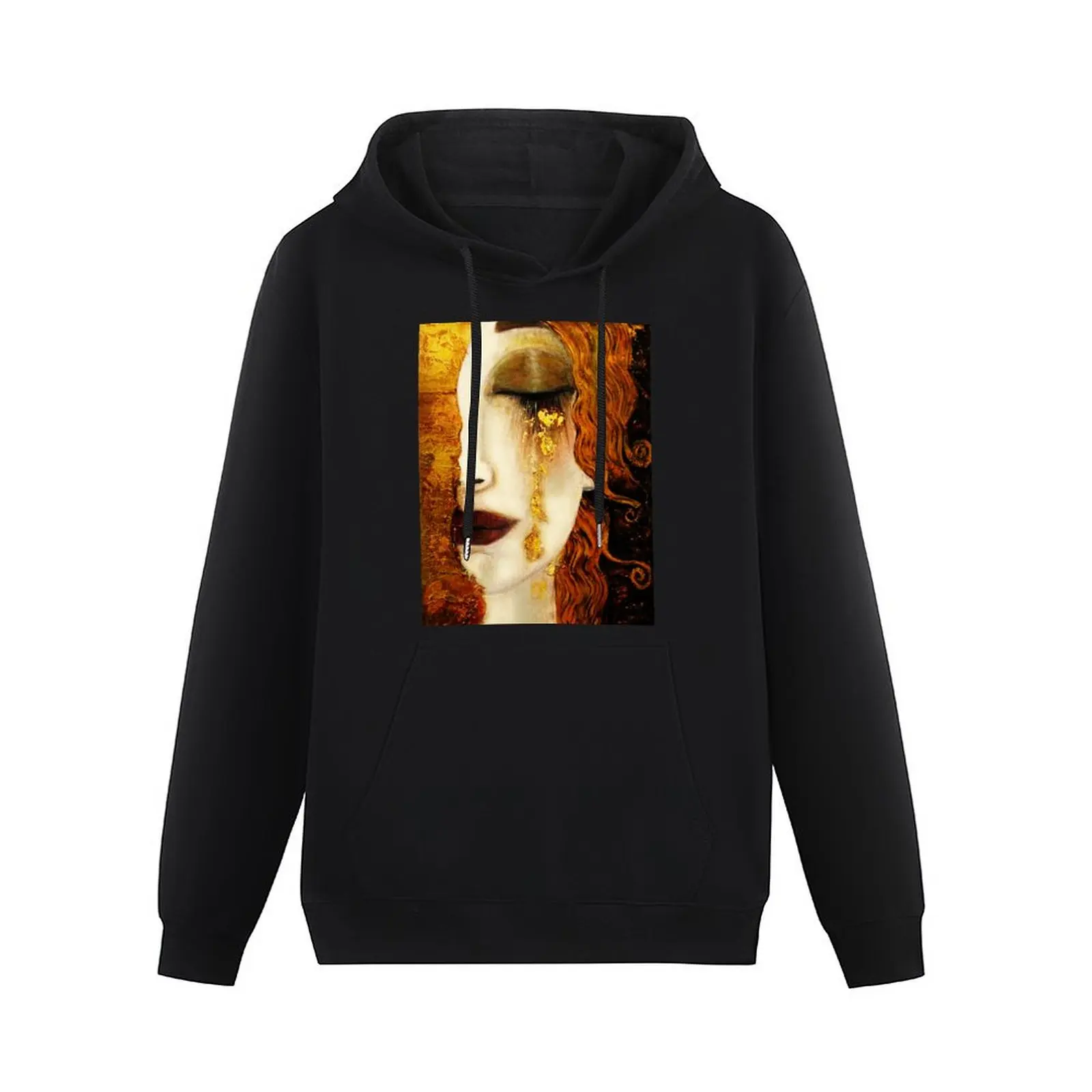 Пуловер Klimt Golden Tears с капюшоном одежда для мужчин мужская мужские толстовки